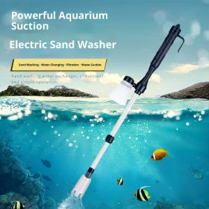 Electric Fish Tank Sand Washer - Automatic Water Changer & Cleaner