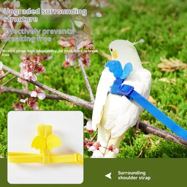 Bird Traction Rope - Flying Strap for Parrot (Xuanfeng, Budgerigar) Supplies