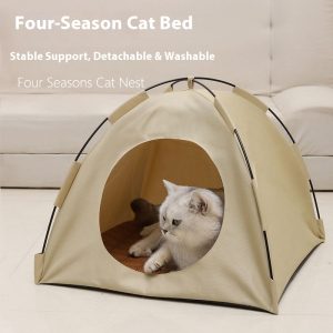 Cat Tent Cat Kennel Four Seasons Universal Foldable