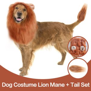 Dog Lion Transformation Wig Hat  - Funny Ear Headgear