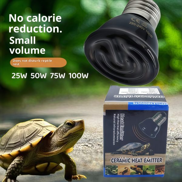 Ceramic Heater Lamp - Non-Light, Reptile/Bird Brooder (Lizard, Parrot, Quail)
