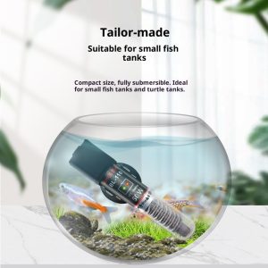 Automatic Thermostatic Fish Tank Heater - Universal for Fresh/Saltwater, Tropical Fish/Turtles